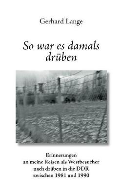 Book cover for So war es damals drüben