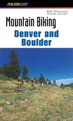 Book cover for Mountain Biking Denver and Boulder