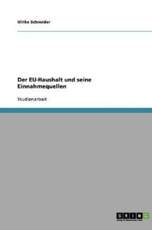 Cover of Der Eu-Haushalt Und Seine Einnahmequellen