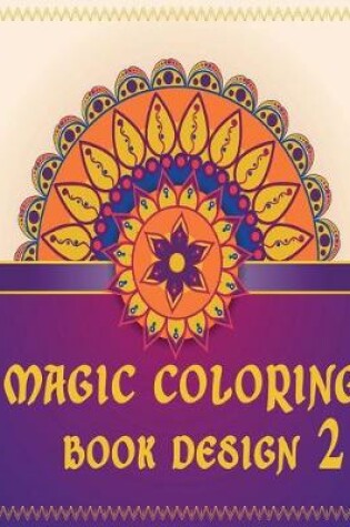 Cover of Magic COLORING Book Design