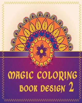 Book cover for Magic COLORING Book Design
