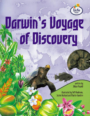 Cover of Darwin's voyage of Discovery Info Trail Fluent Book 11