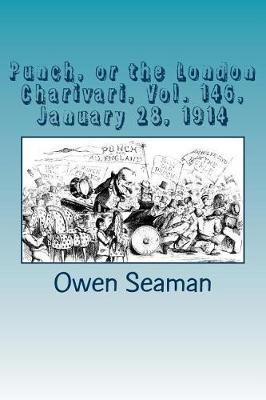 Book cover for Punch, or the London Charivari, Vol. 146, January 28, 1914