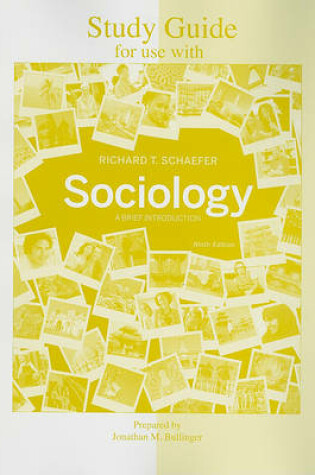 Cover of Study Guide for Use with Sociology