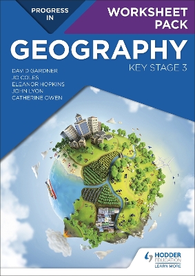Book cover for Progress in Geography: Key Stage 3 Worksheet Pack