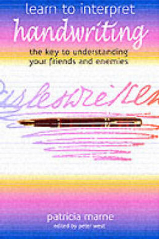 Cover of Learn to Interpret Handwriting