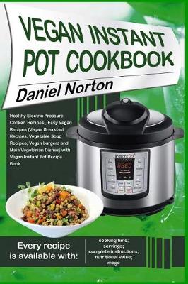 Book cover for Vegan Instant Pot Cookbook