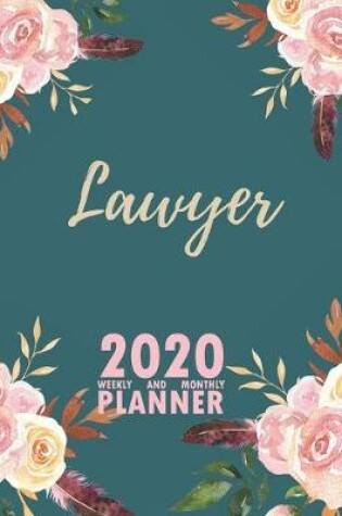 Cover of Lawyer 2020 Weekly and Monthly Planner