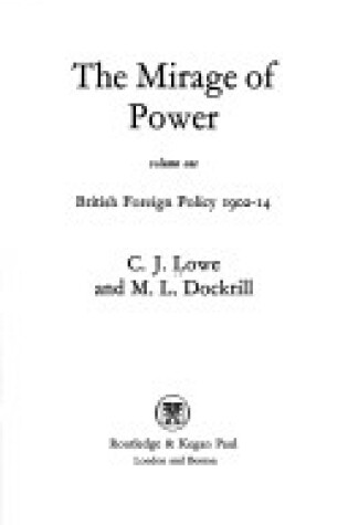 Cover of Mirage of Power