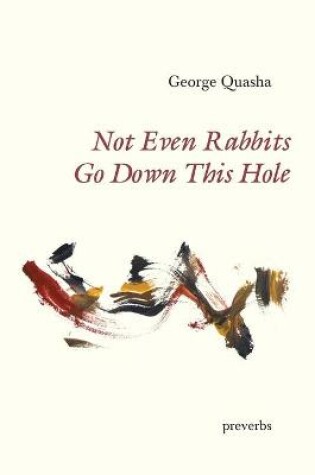 Cover of Not Even Rabbits Go Down This Hole