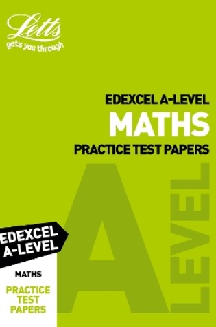 Cover of Edexcel A-Level Maths Practice Test Papers
