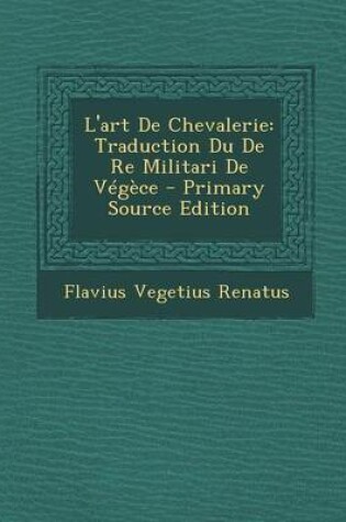 Cover of L'Art de Chevalerie