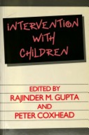 Cover of Intervention with Children