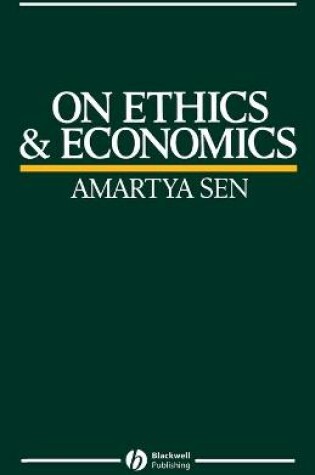 Cover of On Ethics and Economics