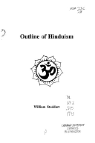 Cover of Outline of Hinduism