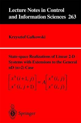 Cover of State-space Realisations of Linear 2-D Systems with Extensions to the General nD (n > 2) case