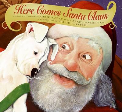 Book cover for Here Comes Santa Claus