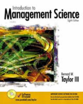 Book cover for Introduction to Management Science:(United States Edition)