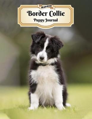 Book cover for 2020 Border Collie Puppy Journal