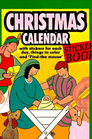 Cover of Christmas Calendar Sticker Book