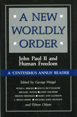 Cover of A New Worldly Order
