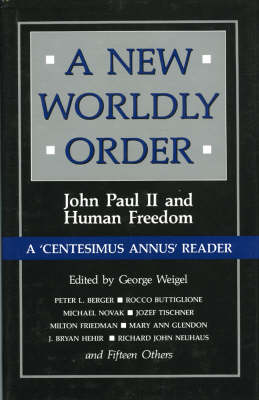 Book cover for A New Worldly Order