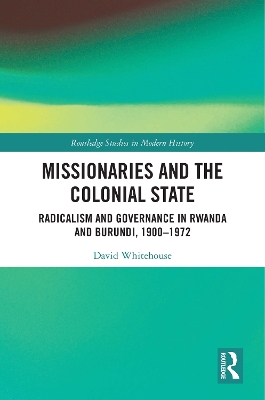 Cover of Missionaries and the Colonial State