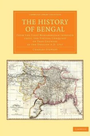 Cover of The History of Bengal