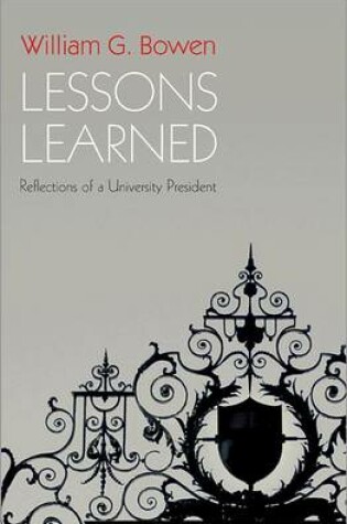 Cover of Lessons Learned