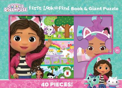 Book cover for Gabby First Look & Find Book & Giant Puzzle