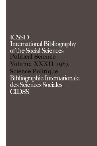 Cover of IBSS: Political Science: 1983 Volume 32