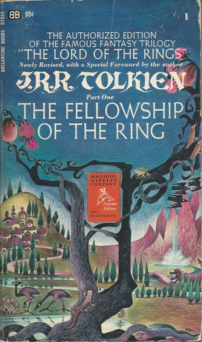 Book cover for Fellowship of Ring
