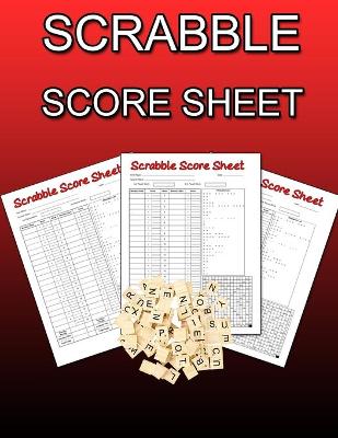 Book cover for Scrabble ScoreSheet