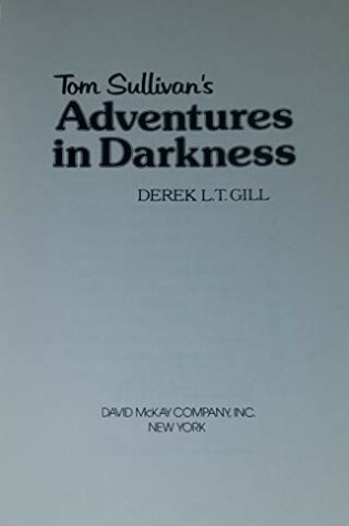 Cover of Tom Sullivan's Adventures in Darkness
