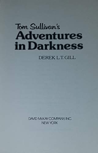 Book cover for Tom Sullivan's Adventures in Darkness