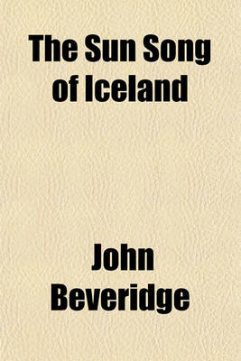 Book cover for The Sun Song of Iceland