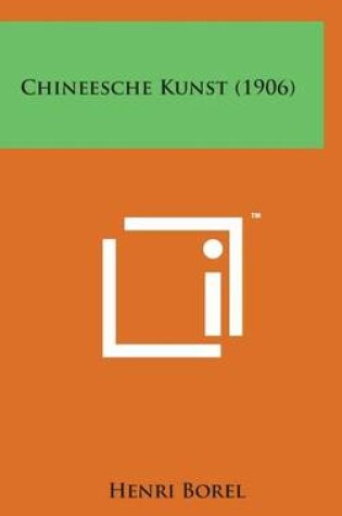 Cover of Chineesche Kunst (1906)