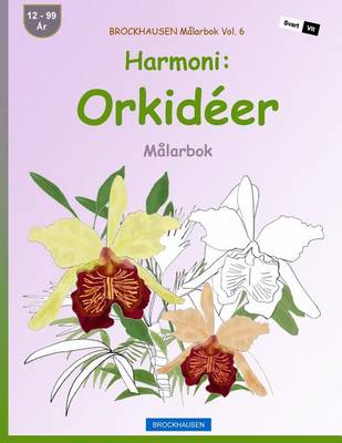 Book cover for BROCKHAUSEN Malarbok Vol. 6 - Harmoni