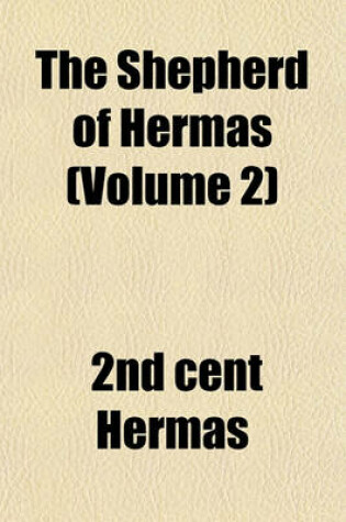 Cover of The Shepherd of Hermas (Volume 2)