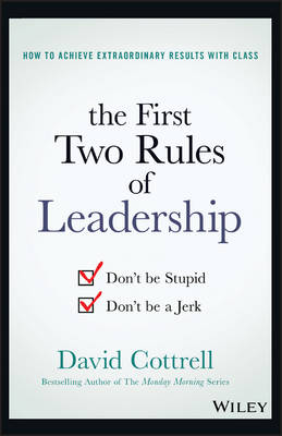 Book cover for The First Two Rules of Leadership