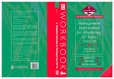 Book cover for Management Information for Marketing and Sales