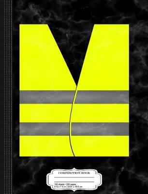 Book cover for Yellow Vest Paris France Protest Composition Notebook