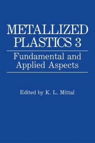 Cover of Metallized Plastics 3