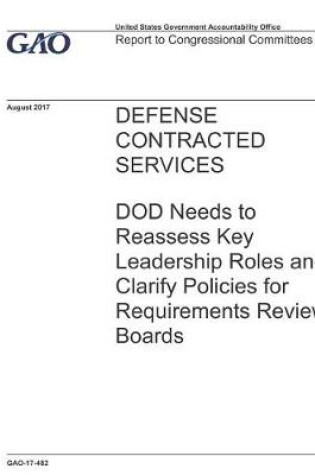 Cover of Defense Contracted Services