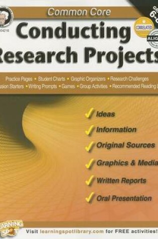 Cover of Common Core: Conducting Research Projects
