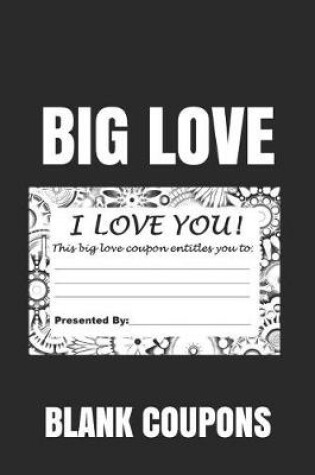 Cover of Big Love Blank Coupons