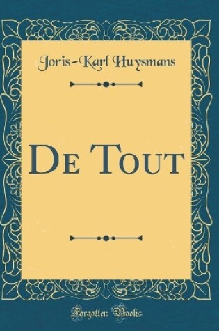 Cover of de Tout (Classic Reprint)