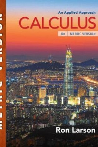 Cover of Calculus: An Applied Approach, International Metric Edition