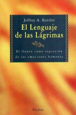 Cover of El Lenguaje de Las Lagrimas