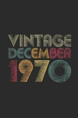 Cover of Vintage December 1970